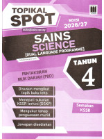 Topikal Spot Edisi 2026/27 Sains Tahun 4-Dwibahasa